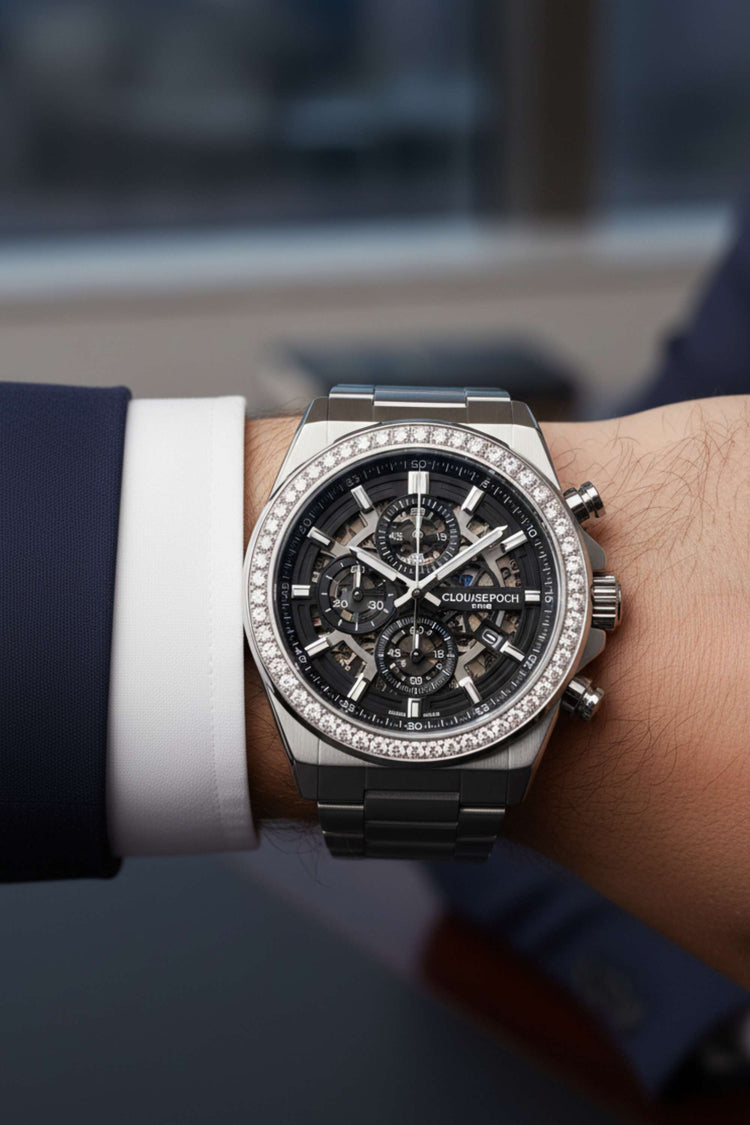 Silver Skeleton Chrono-Luxe Edition