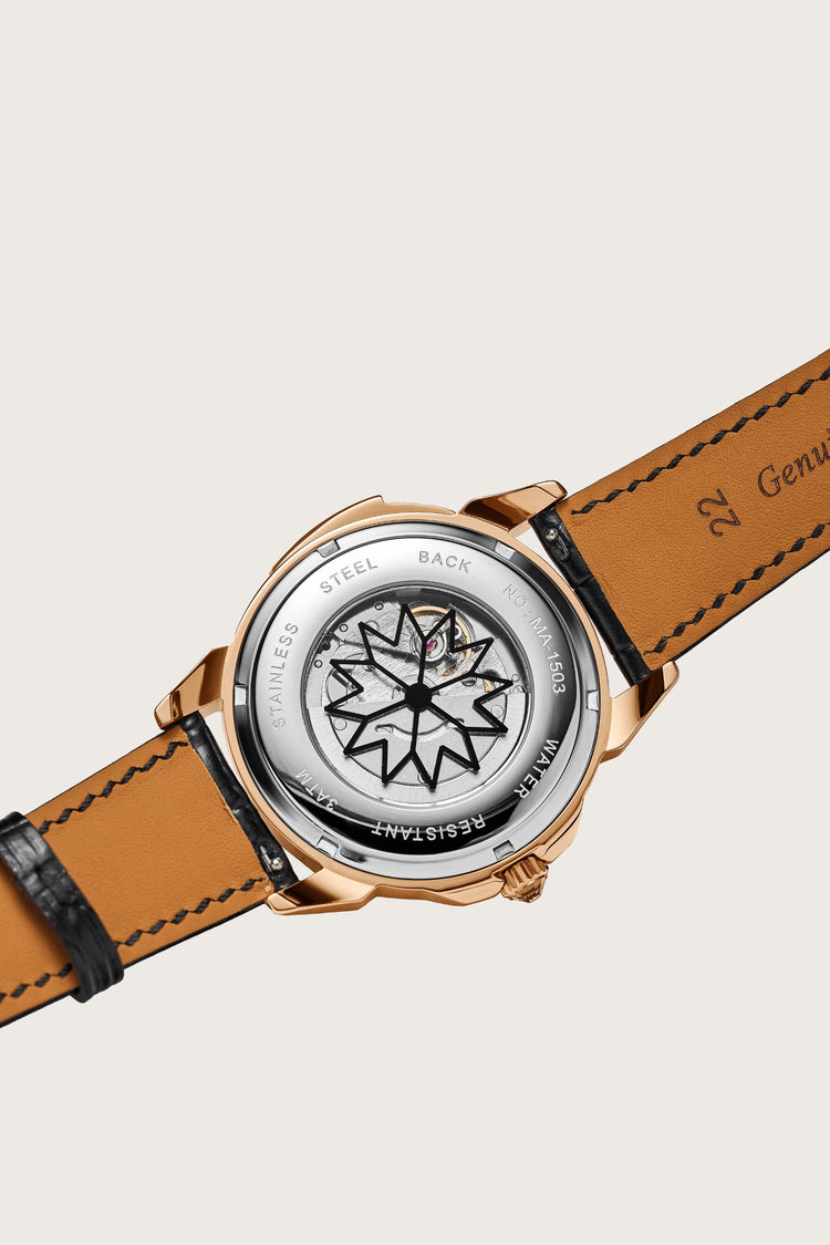 Master Series Diamond Sky  | Rose Gold Diamond Automatic Watch