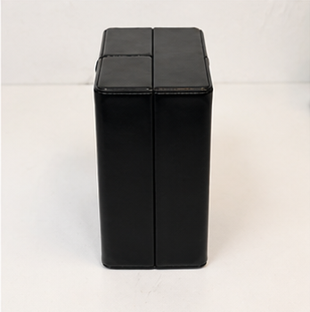 Zivanche Trivio 3-Slot Watch Black Roll Case