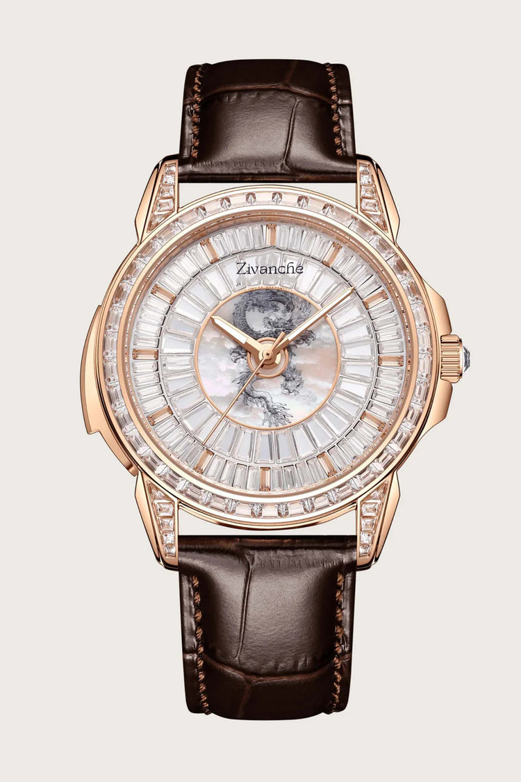 Master Series Zivanche Flying Dragon in the Sky Watch with Butterfly Buckle