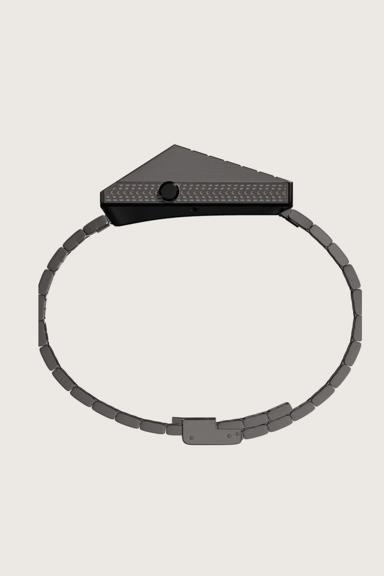 Armored Tank | Metallic Grey Digital Watch