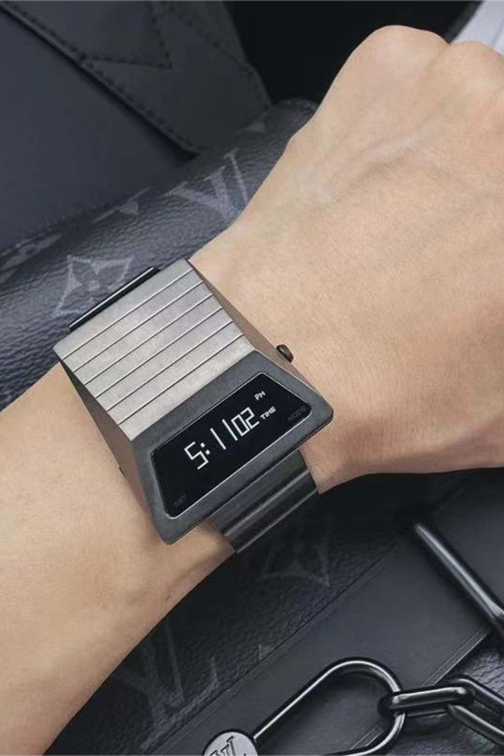 Armored Tank | Silver Digital Watch - (42838626)