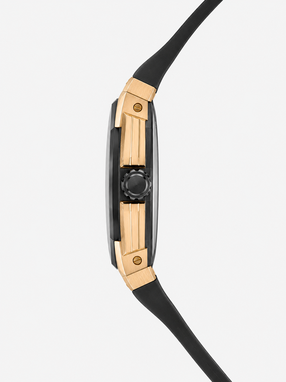 Aurum Apex Black Rose Gold Automatic Watch (45530675)