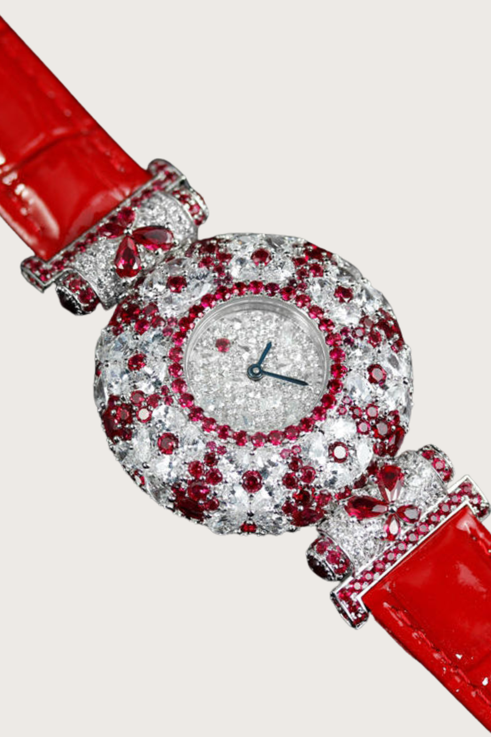 Zivanché Ruby Royale Diamond Encrusted Luxury Timepiece