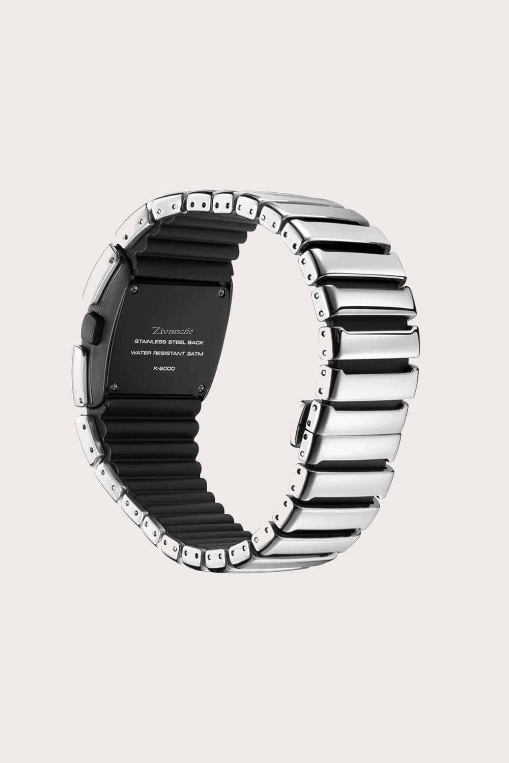 Turbo | Black Silver Digital Watch