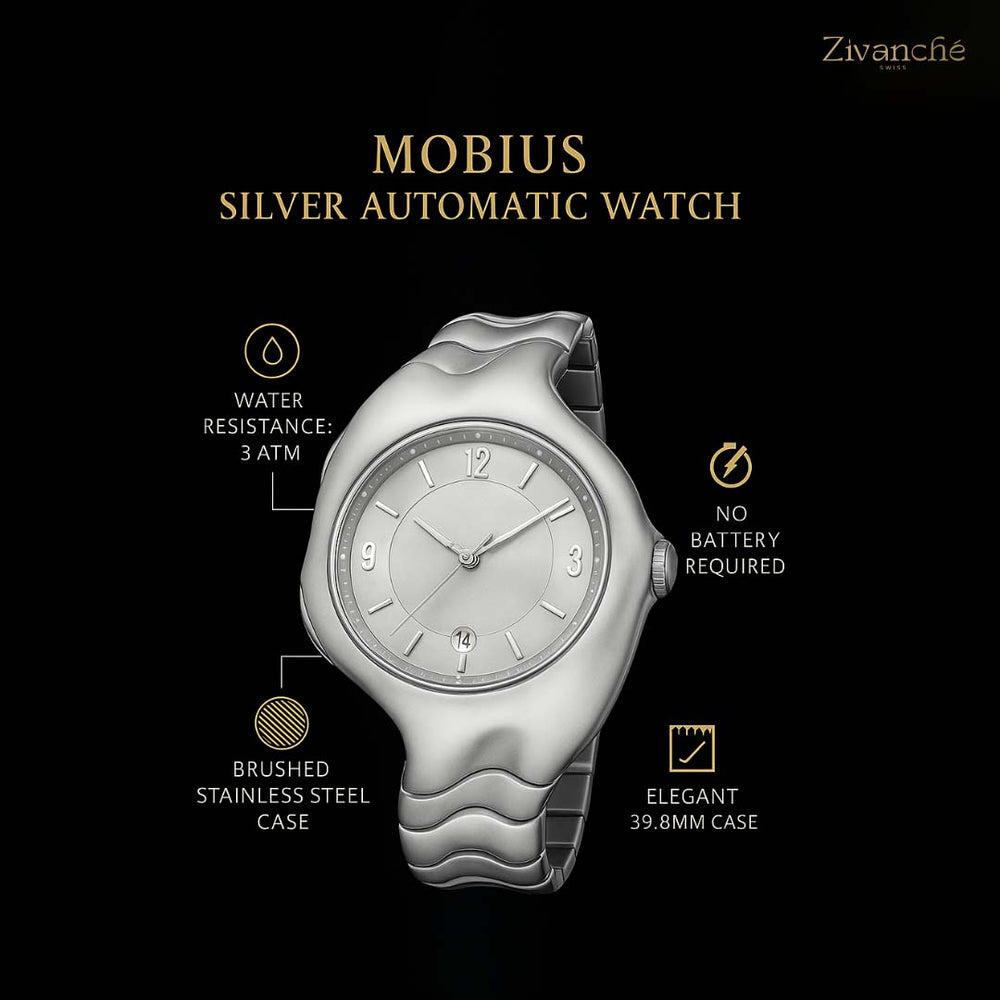 Mobius | Silver Automatic Watch