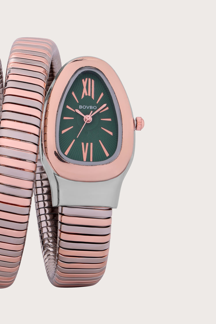 Le Serpent | Silver Rose Gold Serpenti Watch | A Bovbo Edition Watch - (41070758)