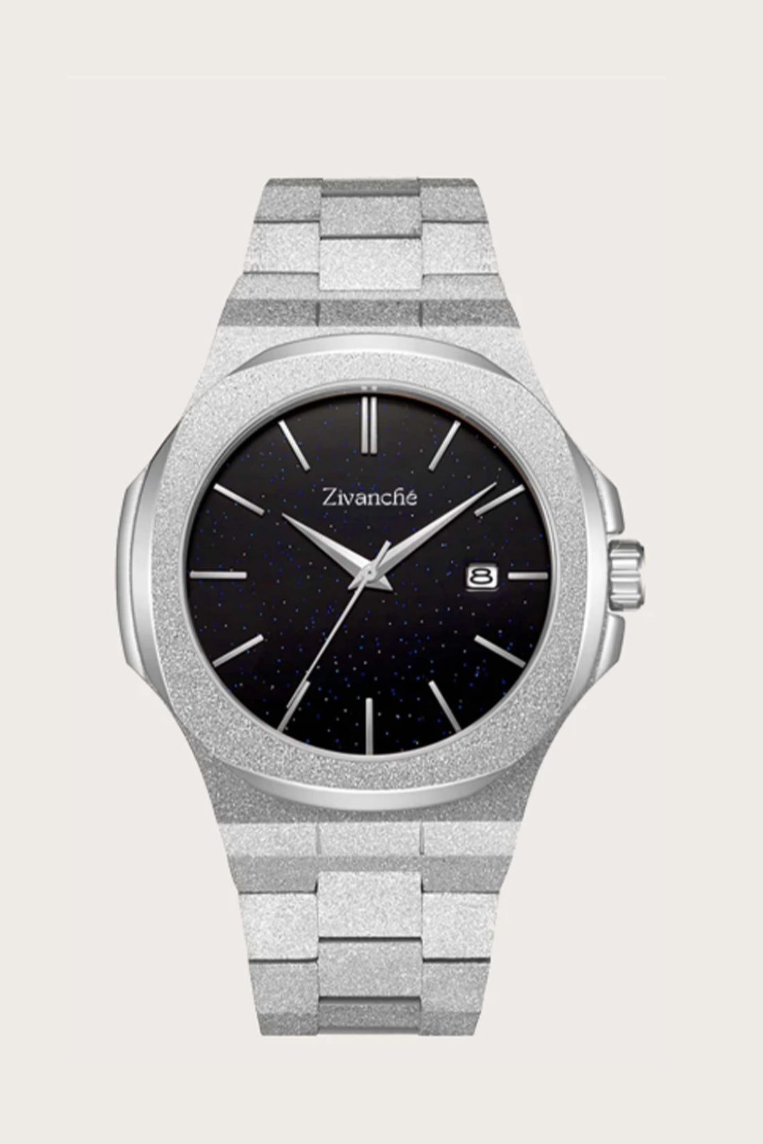 Tiro | Silver Black Dial Luxury  Watch - (39907738)