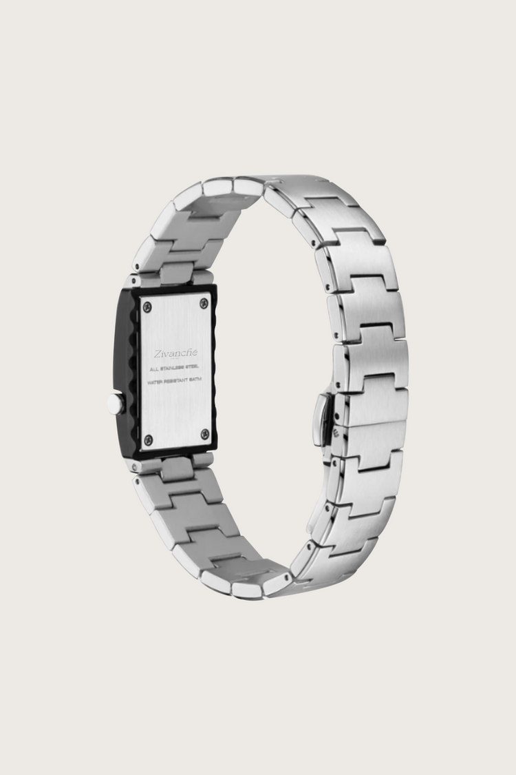 Luminare Edge | Silver Yellow Mechanical Movement - (39936975)