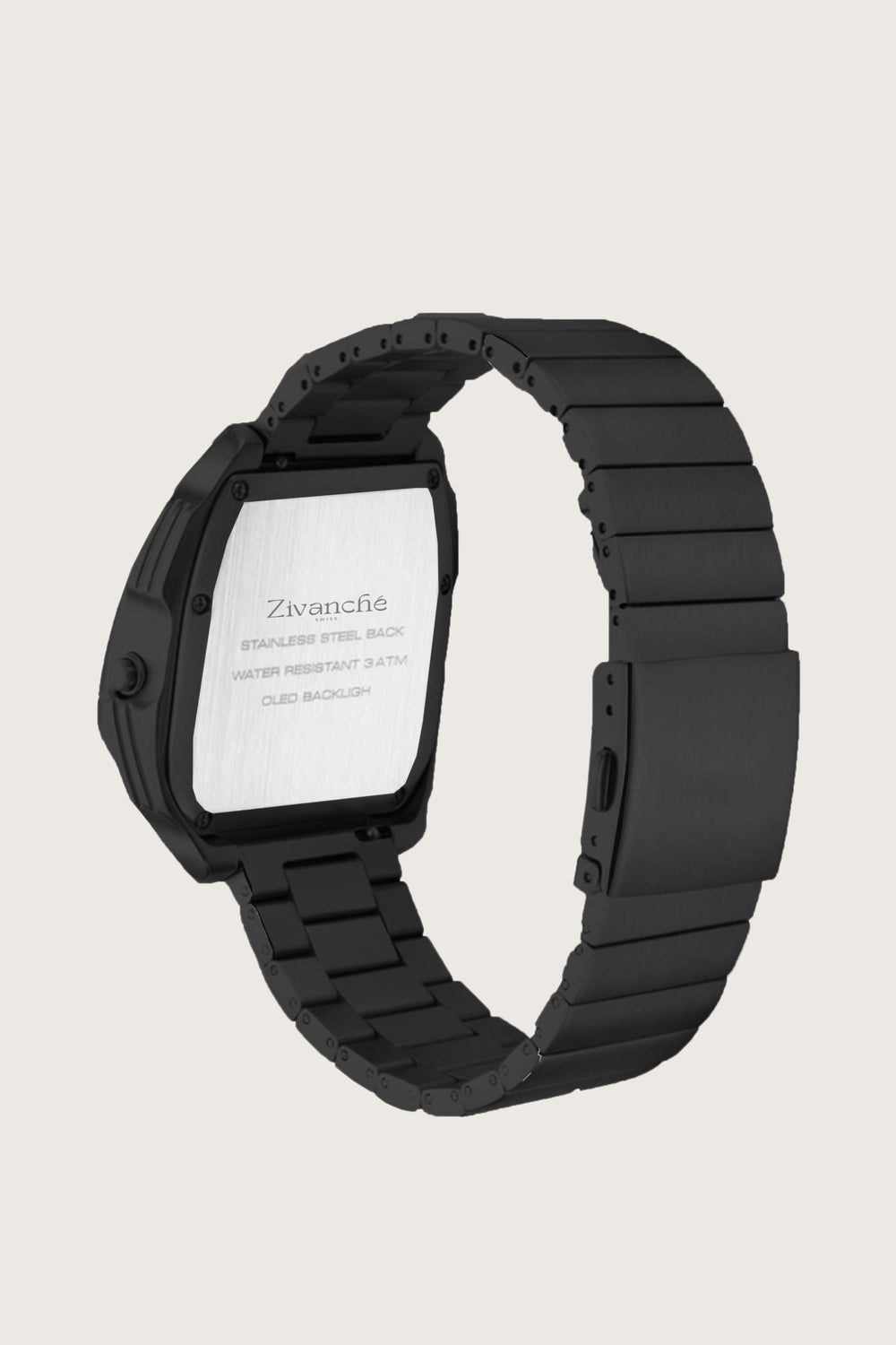 Luxe Rock | Black Digital Watch