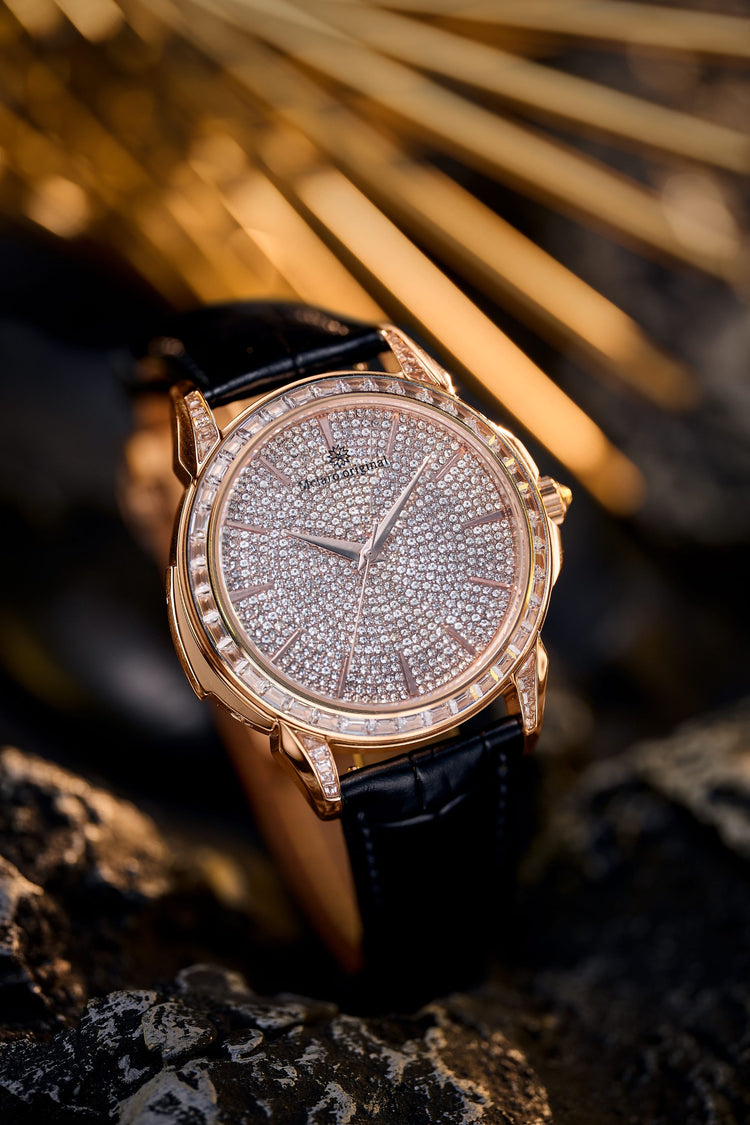 Master Series Diamond Sky  | Rose Gold Diamond Automatic Watch