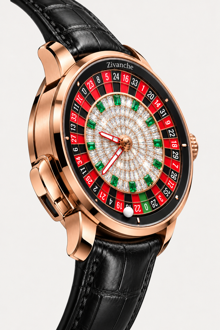 Zivanché Royal Roulette Diamond Edition Casino Watch