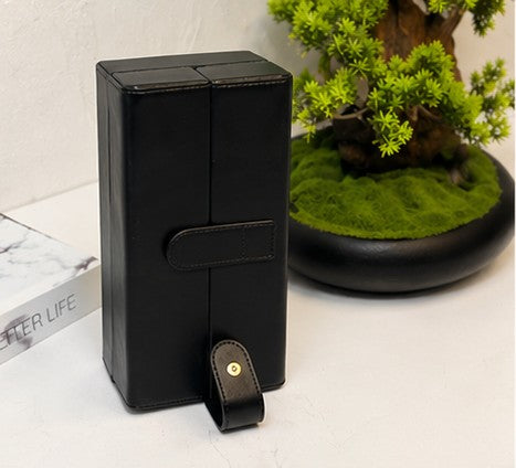 Zivanche Trivio 3-Slot Watch Black Roll Case
