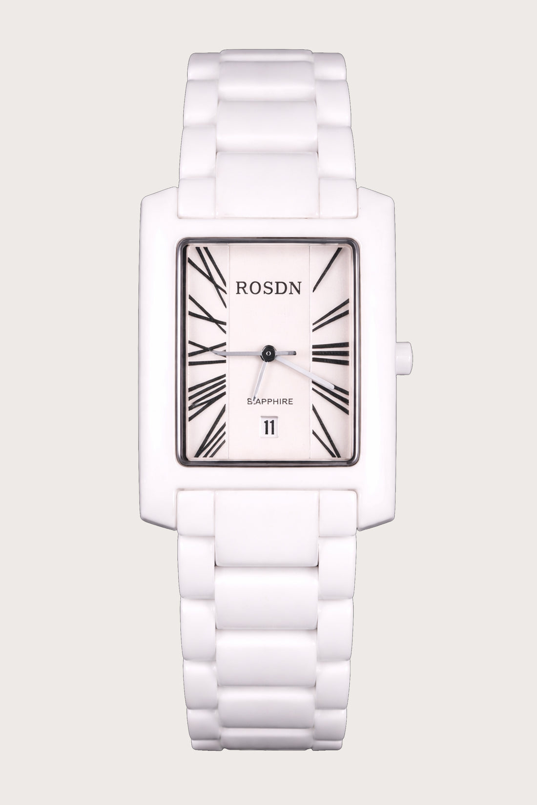 Frost Roman | Rosdn White Mechanical Watch