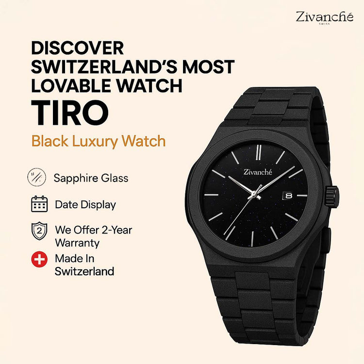 Tiro | Black Luxury Watch - (39907740)