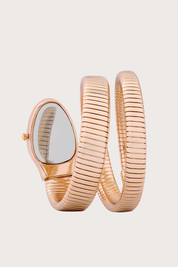 Le Serpent | Golden Cream Serpenti Watch