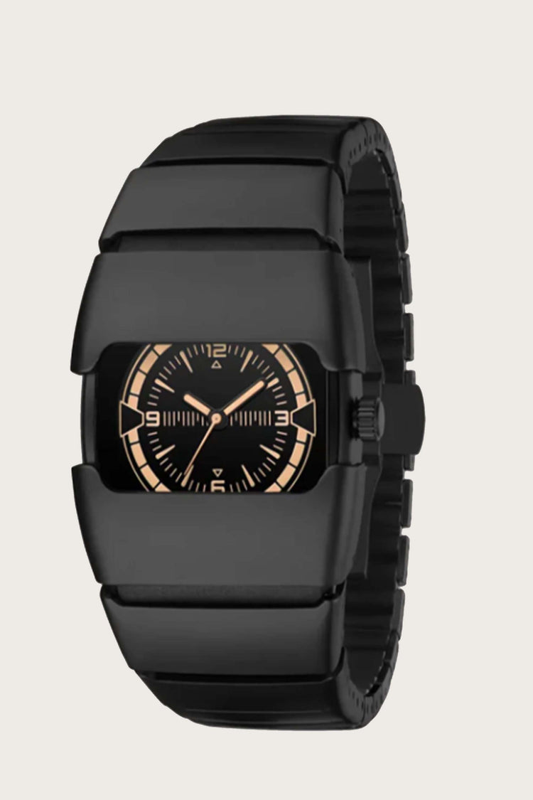 Lumin | Black Peach Dial Watch