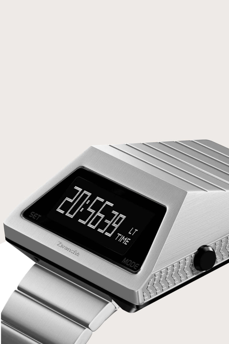 Armored Tank | Silver Digital Watch - (42838626)
