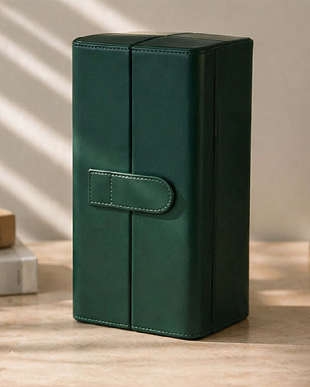 Zivanche Trivio 3-Slot Watch Green Roll Case