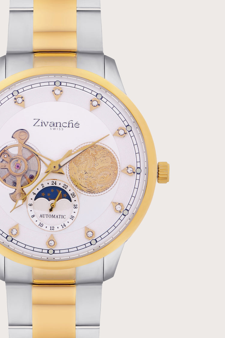 Imperial Gold Dual-Tone Moonphase Automatic