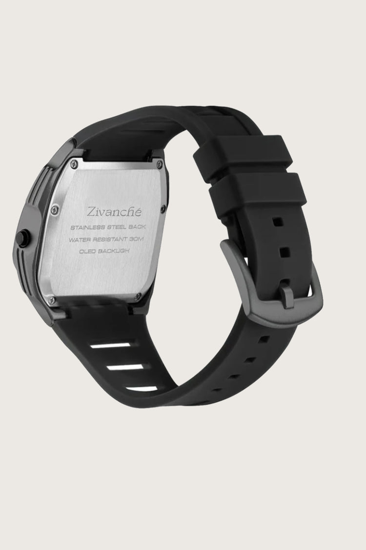 Old Retro | Dark Grey Digital Watch