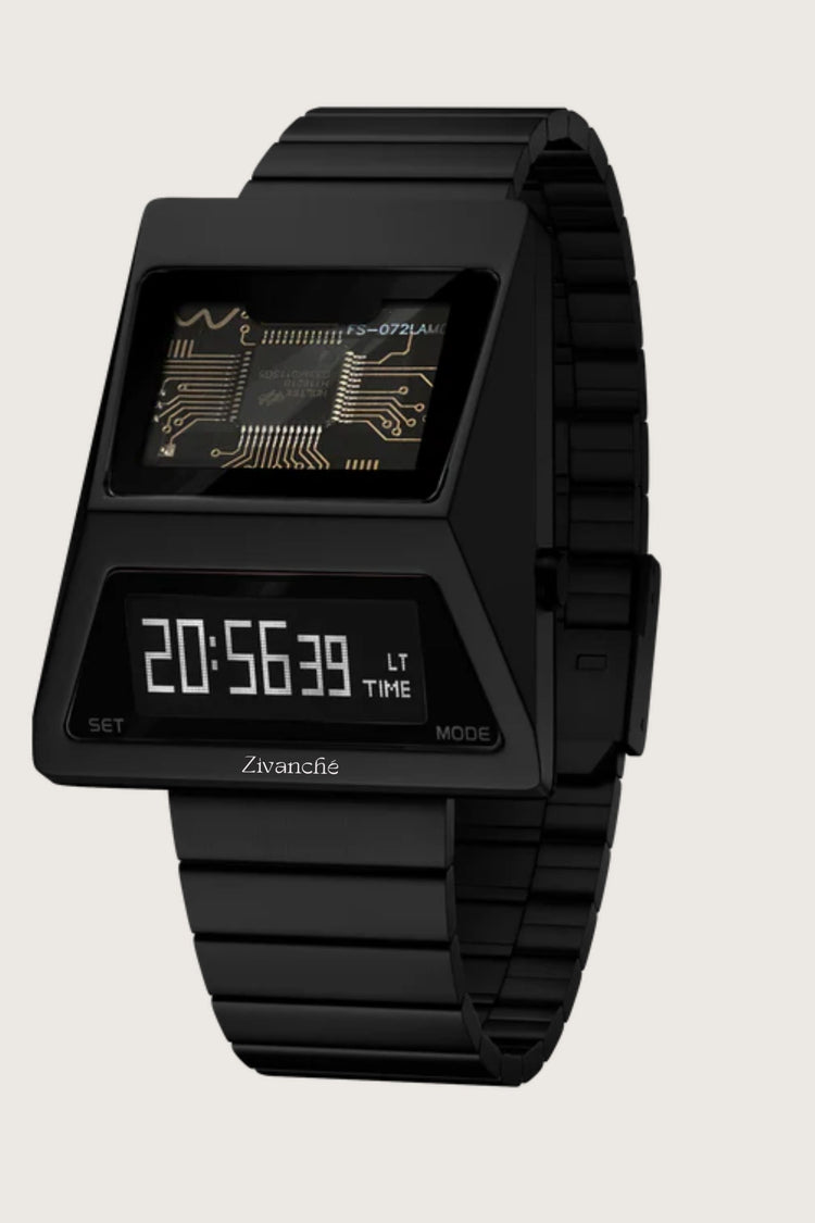 Cyber Watch | Black Digital Watch