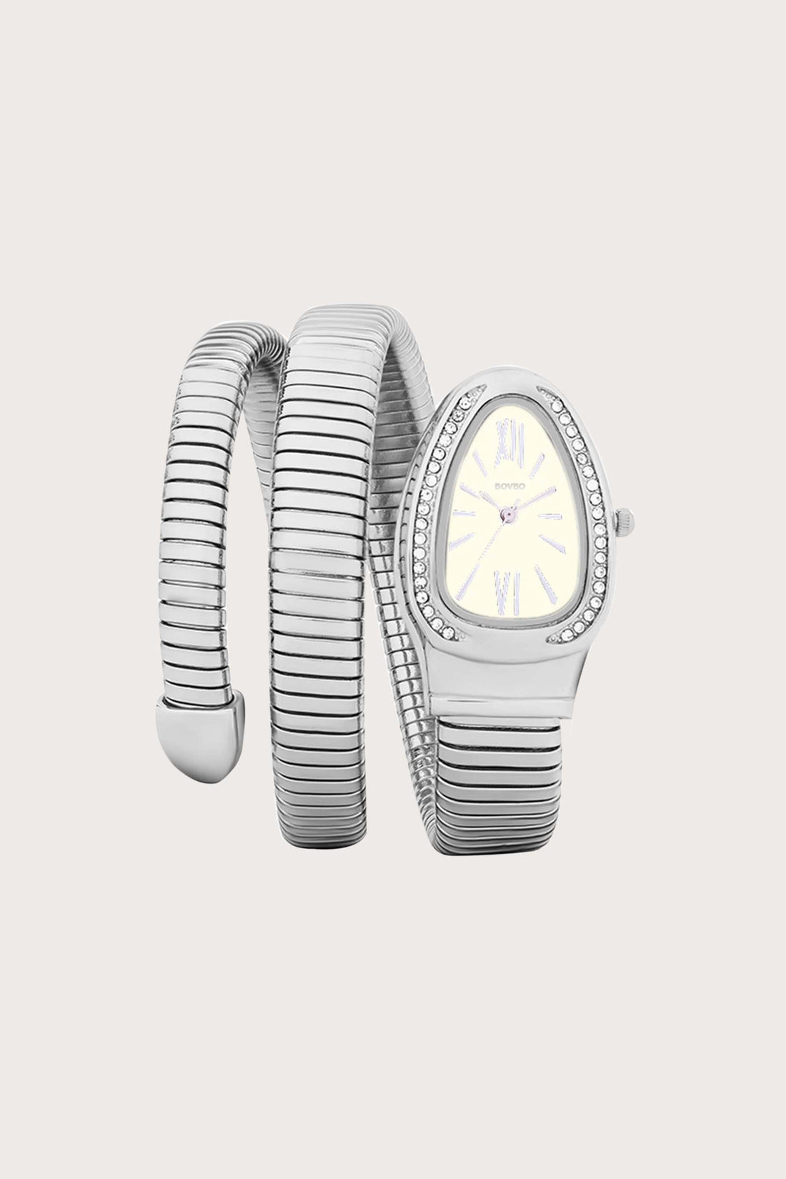 Le Serpent | Silver Cream Serpenti Watch | A Bovbo Edition Watch - (40765614)