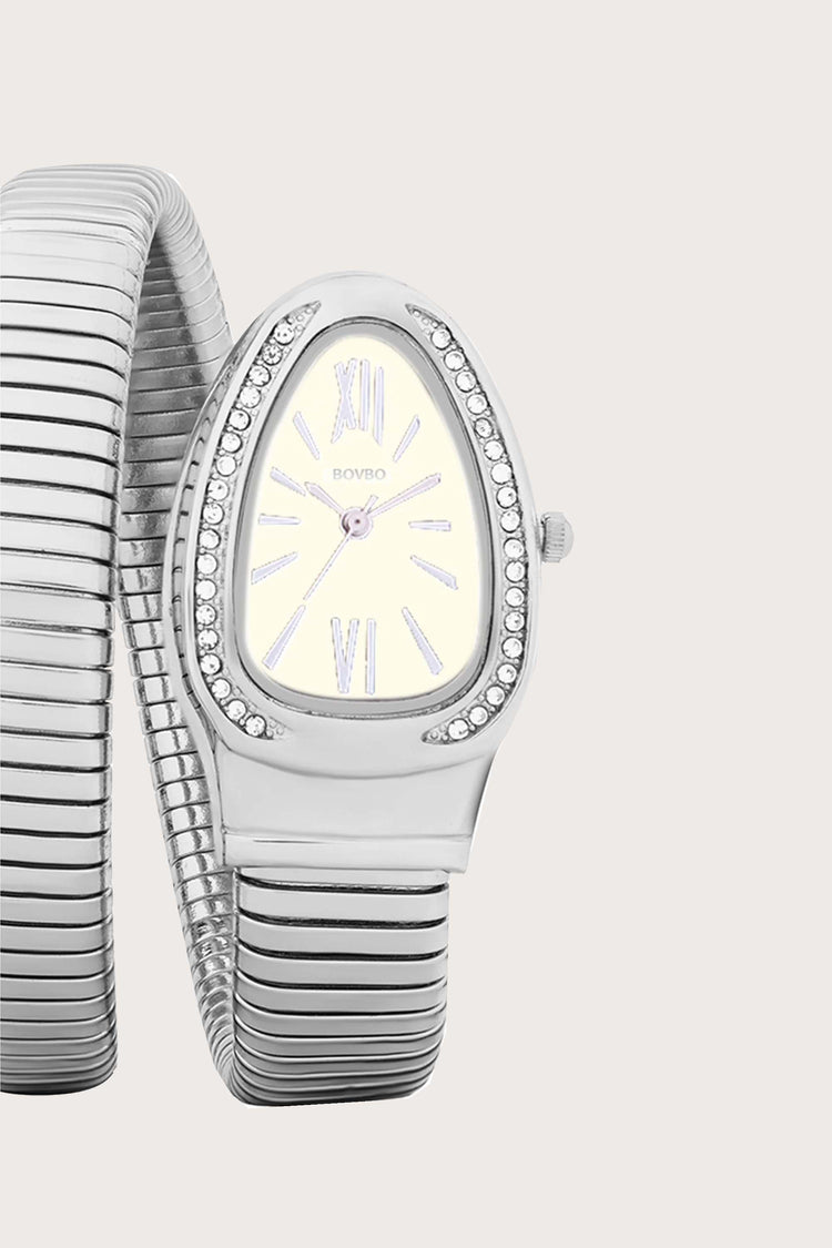 Le Serpent | Silver Cream Serpenti Watch | A Bovbo Edition Watch - (40765614)