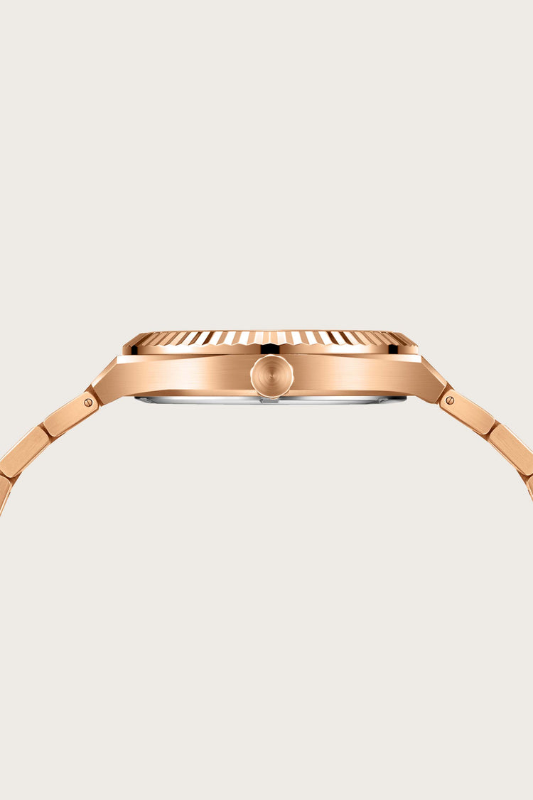 Orbit | Rose Gold Green Luxury  Watch - (39907734)
