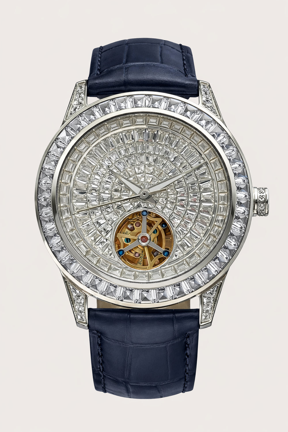 NovaCore Diamond | Blue Silver Mechanical Watch