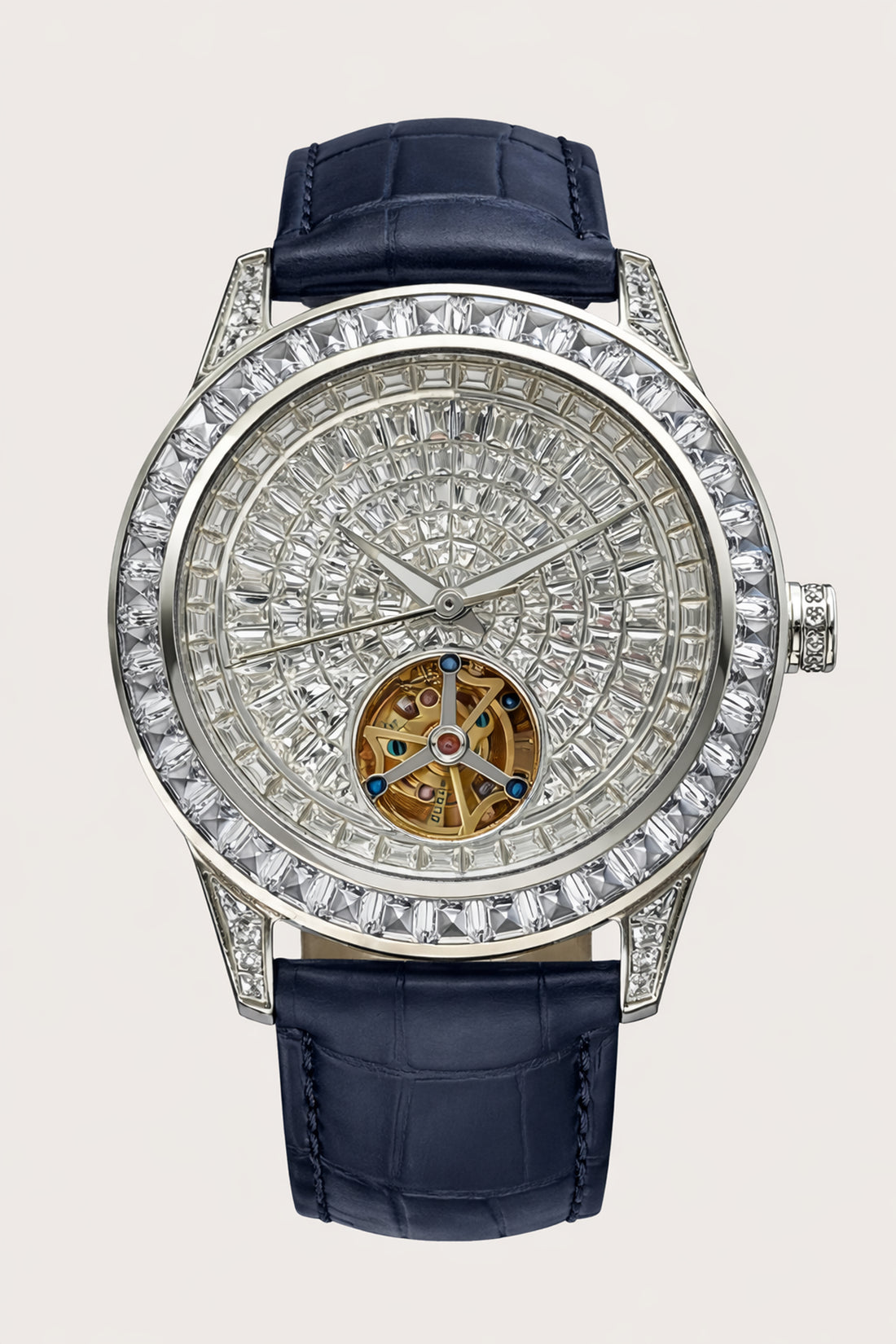 NovaCore Diamond | Blue Silver Mechanical Watch