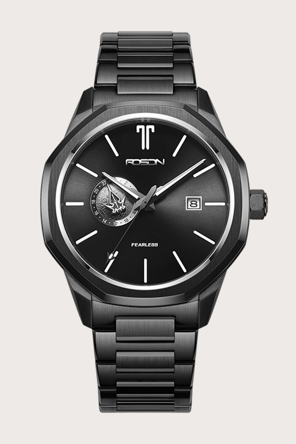 Zivanche Swiss | ROSDN G2217 Black Automatic Mechanical Watch