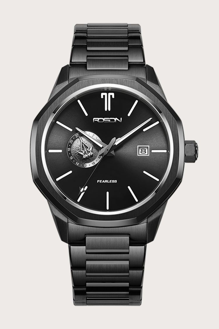 Zivanche Swiss | ROSDN G2217 Black Automatic Mechanical Watch