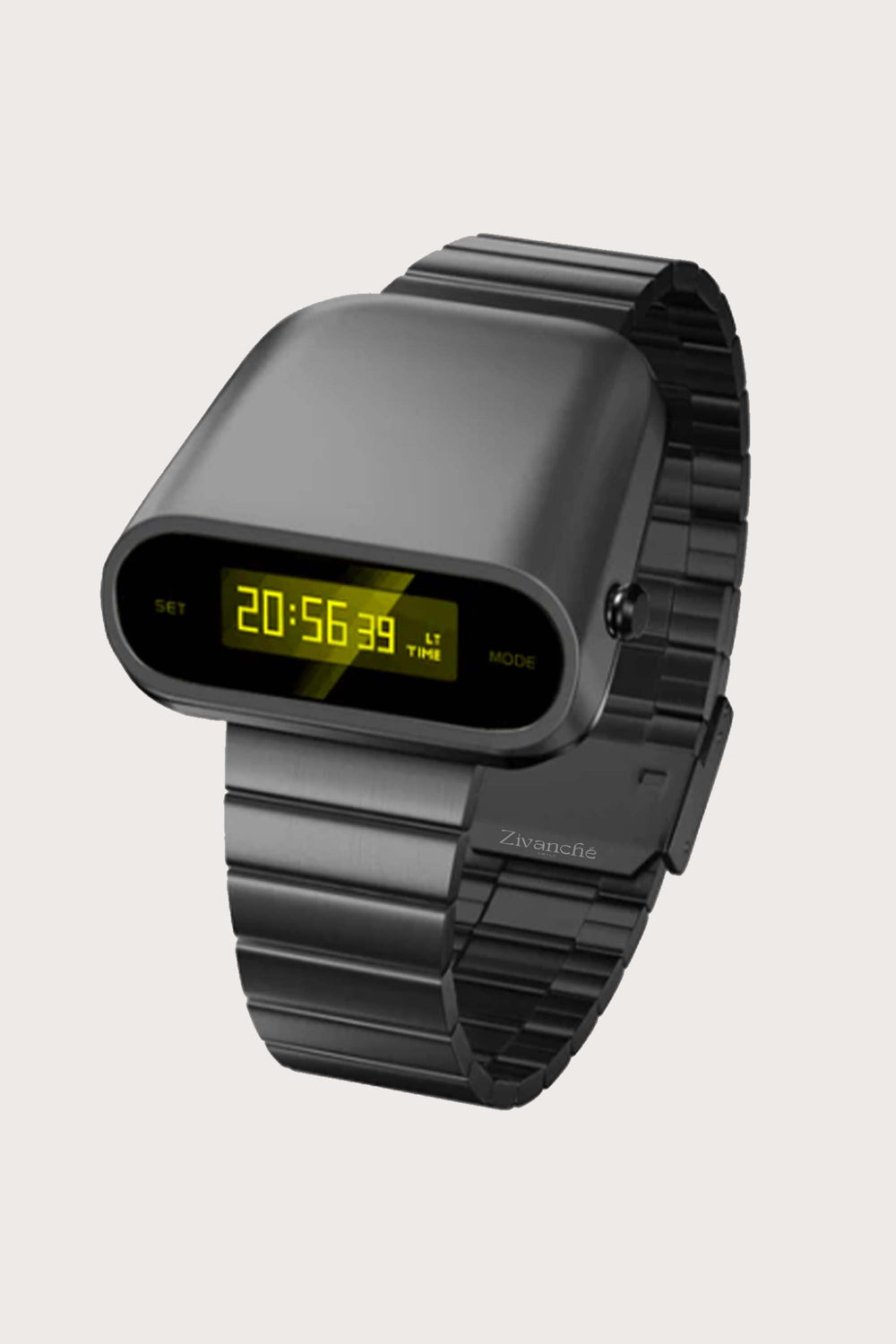 Gladiator | Metallic Grey Digital Watch