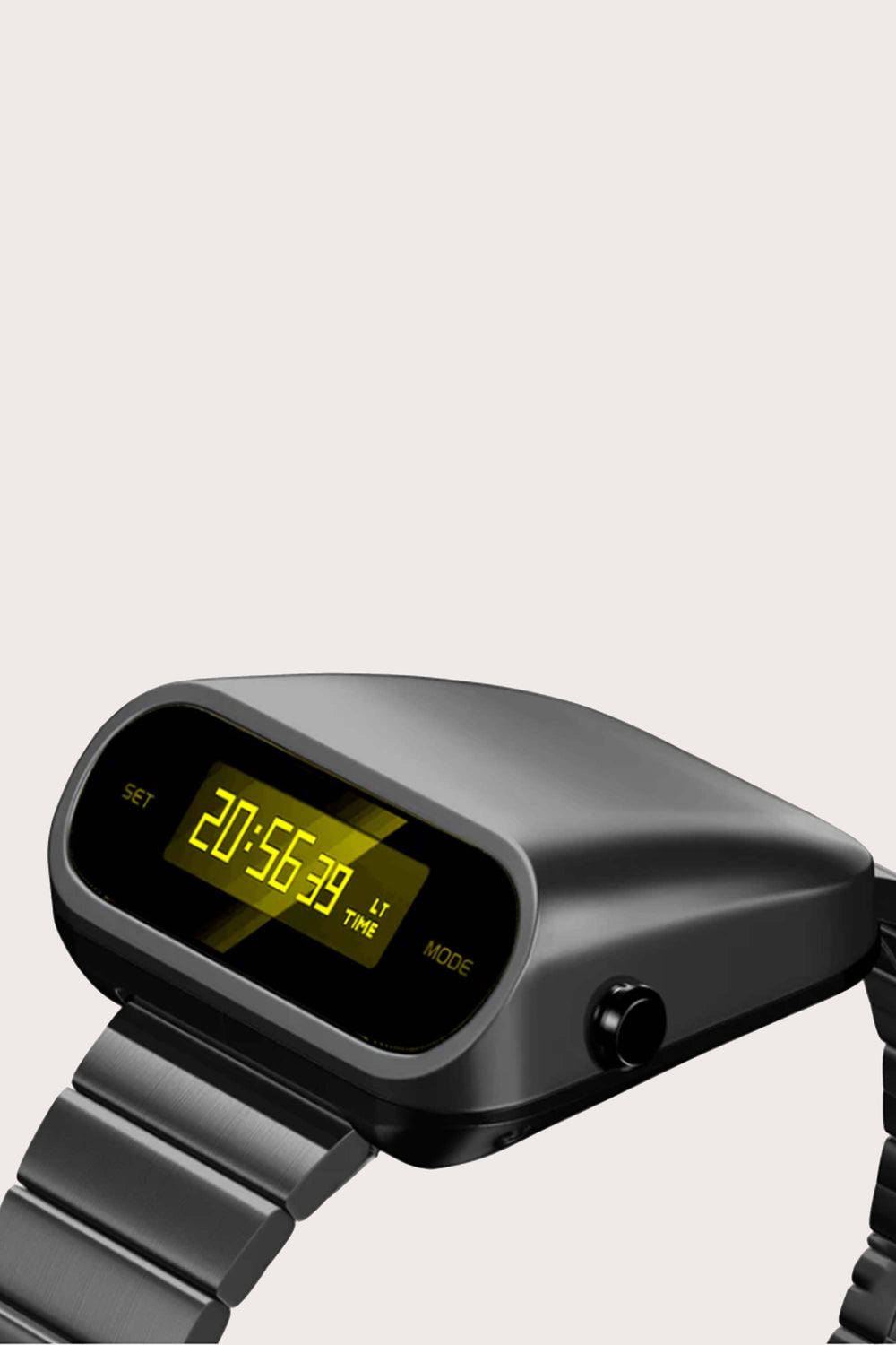 Gladiator | Metallic Grey Digital Watch