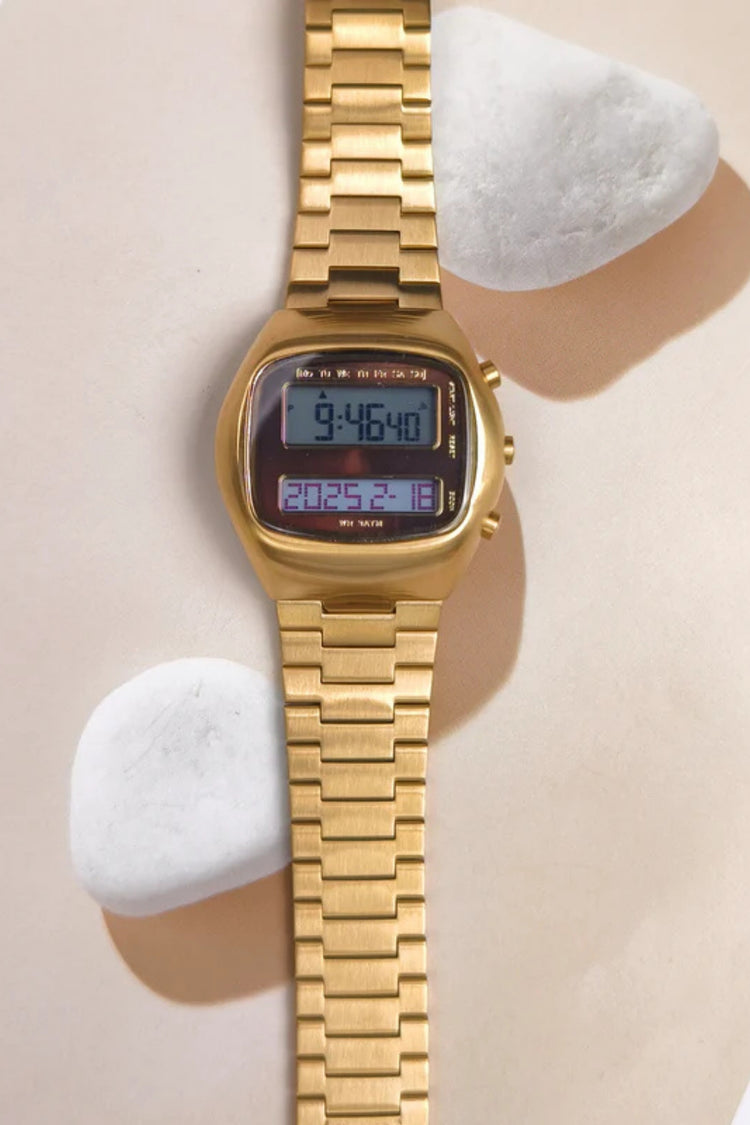 Aven TV | Golden Digital Watch - (41018891)