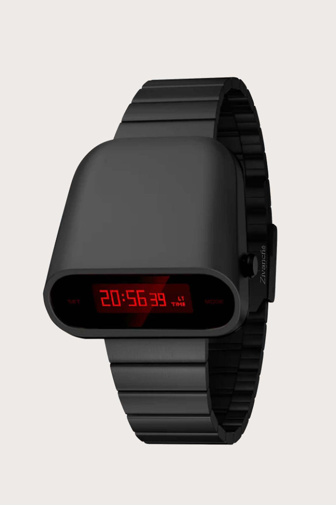 Gladiator | Metallic Black Digital Watch