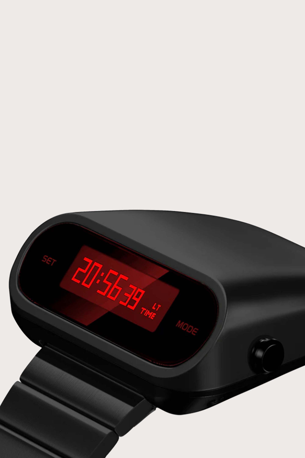 Gladiator | Metallic Black Digital Watch