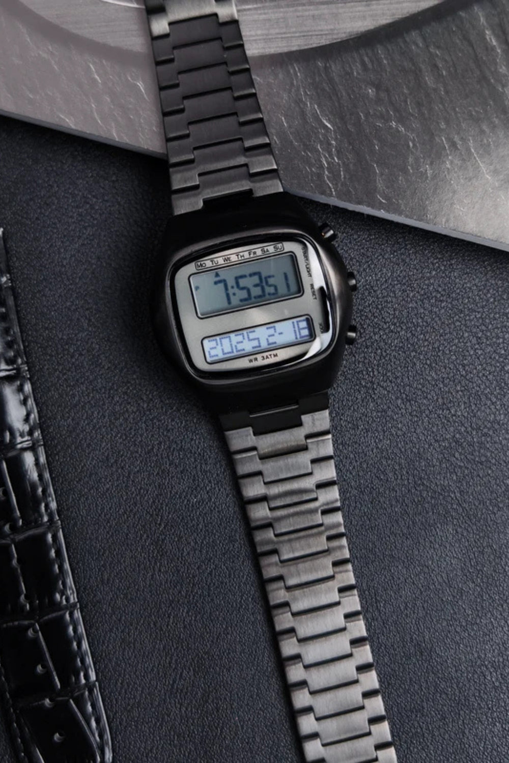 Axion TV | Black Electronic Digital Watch