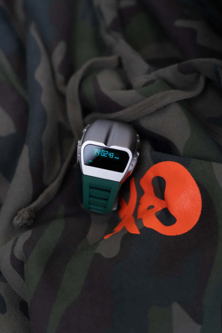 Old Retro | Green Digital Watch