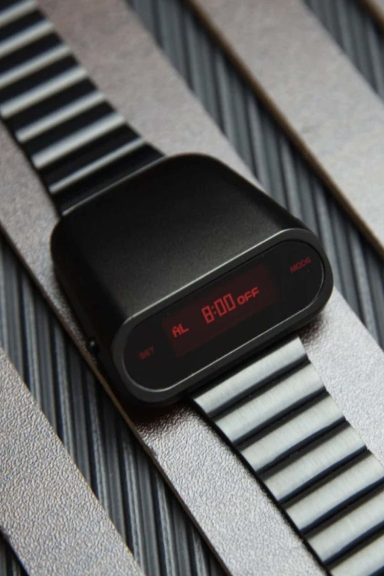 Gladiator | Metallic Black Digital Watch