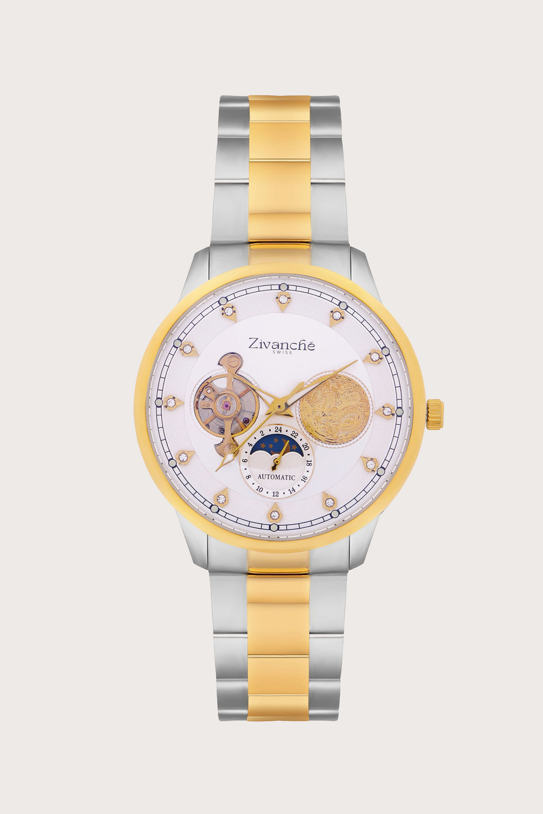 Imperial Gold Dual-Tone Moonphase Automatic