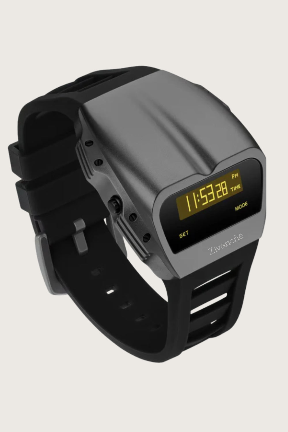 Old Retro | Dark Grey Digital Watch