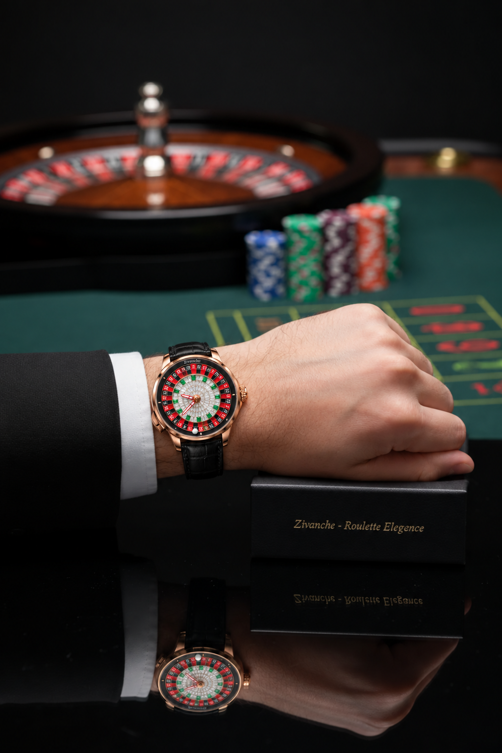 Zivanché Royal Roulette Diamond Edition Casino Watch