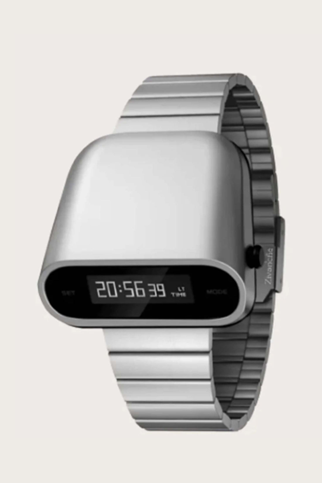 Gladiator | Metallic Silver Digital Watch
