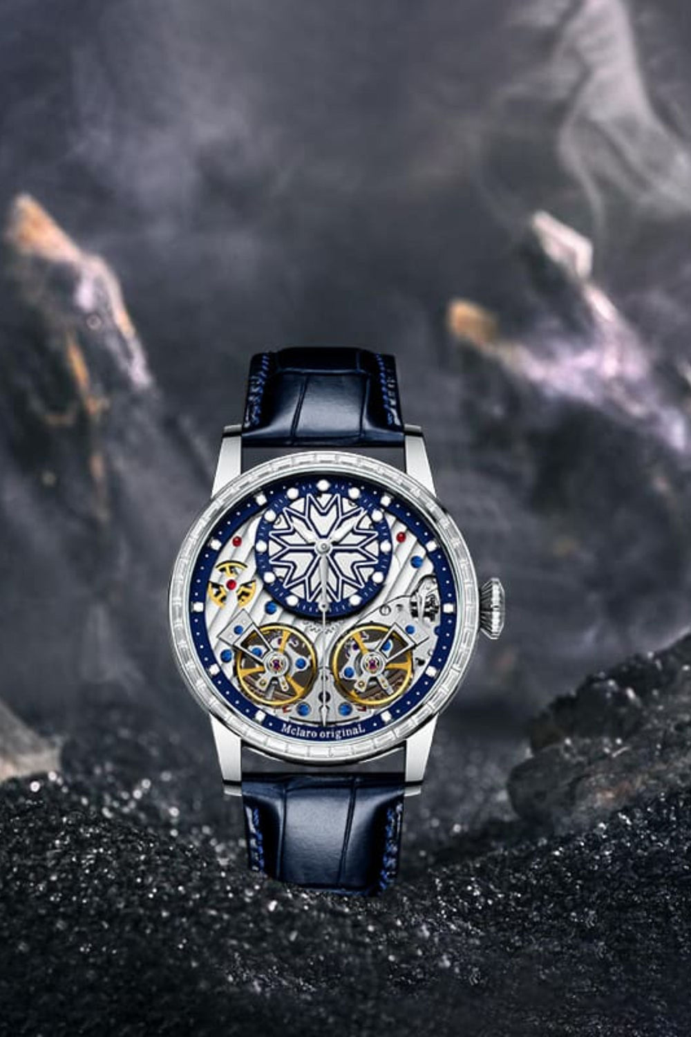 Imperial Starwheel | Blue Star Mechanical Movement Watch