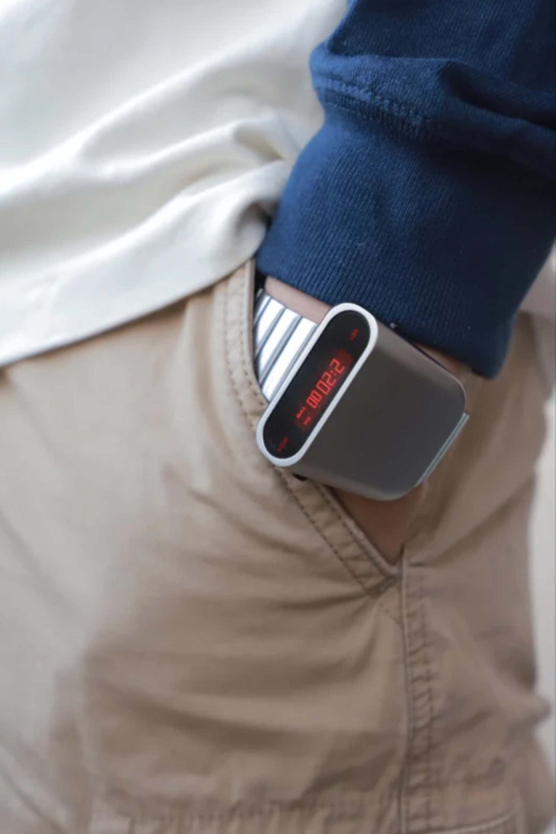 Gladiator | Silver Digital Watch