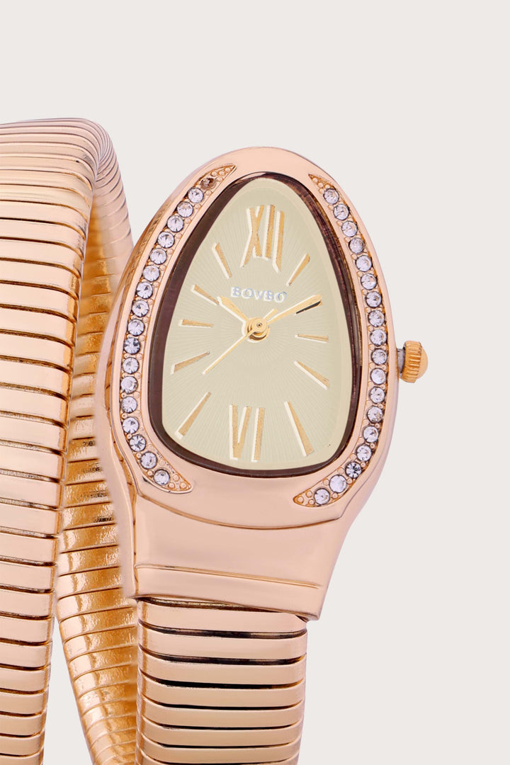 Le Serpent | Golden Cream Serpenti Watch