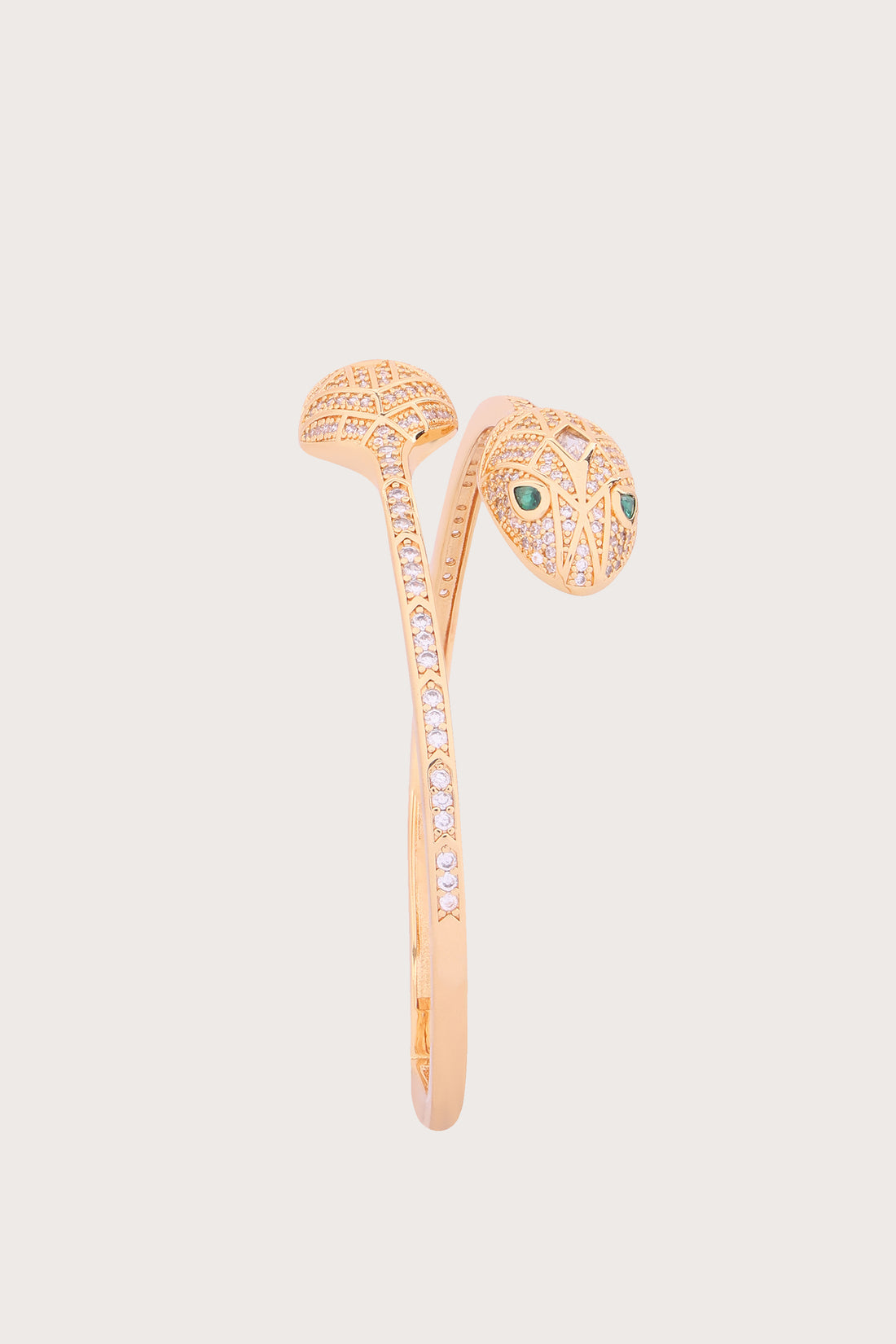 Solar Diamonds | Golden Python Bracelet