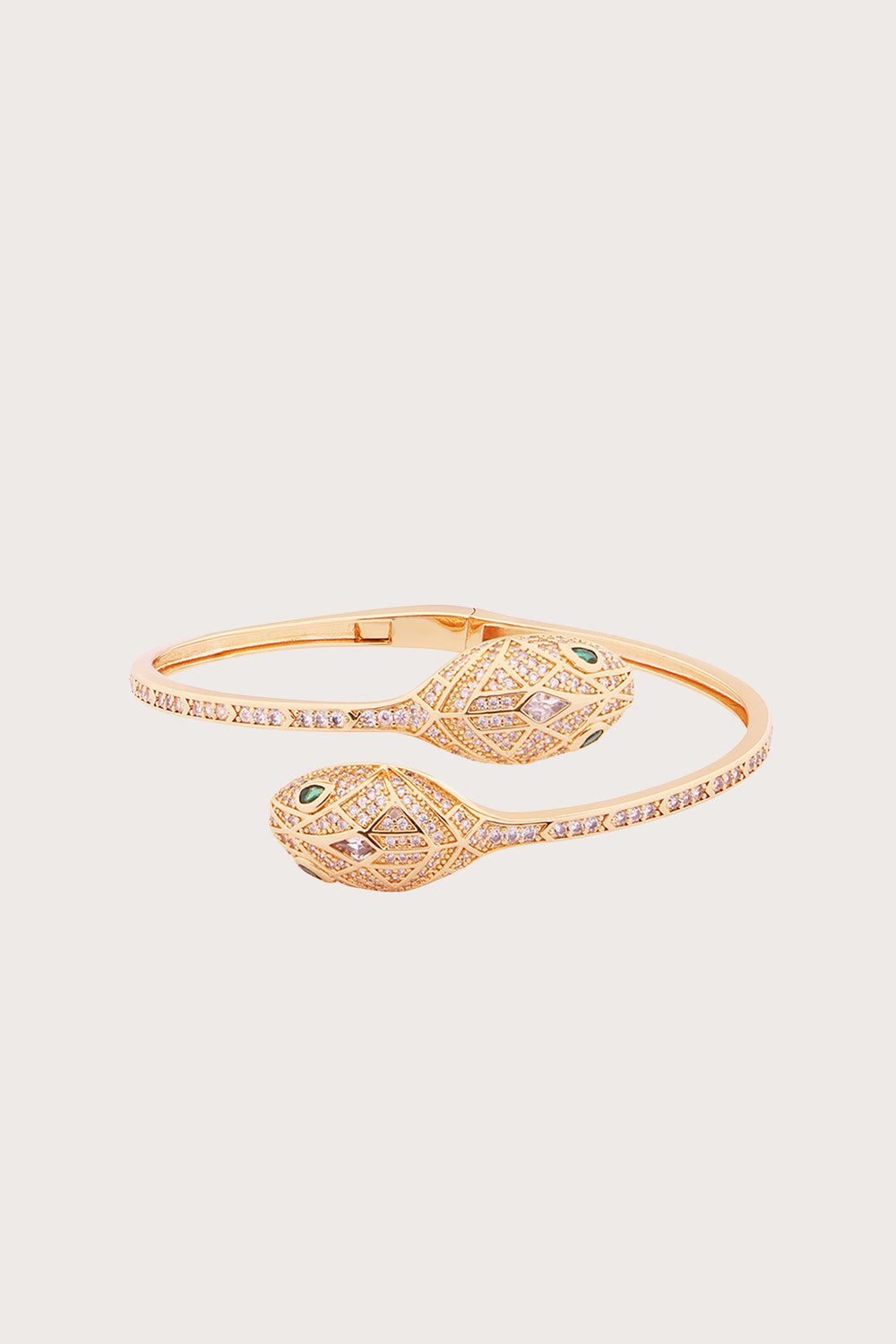Solar Diamonds | Golden Python Bracelet